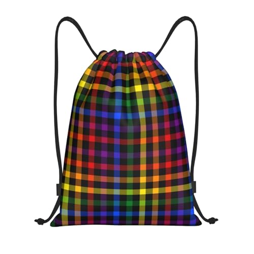 Rainbow Pride LGBT Drawstring Backpack Bag Sport Gym Dance Beach Travel Sackpack for Women Men - color: Lgbt_ddd00648