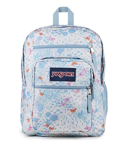 JanSport Laptop Backpack - Computer Bag with 2 Compartments, Ergonomic Shoulder Straps, 15” Laptop Sleeve, Haul Handle - Fluttering Fields - color: Fluttering Fields