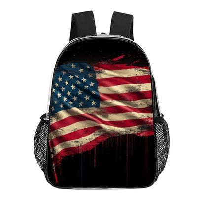 Backpack Polyester Multipurpose Anti-Theft American Flag Art Shoulder Bag Big Capacity Gym Outdoor Hiking Backpack With Padded Straps - color: Pattern 202