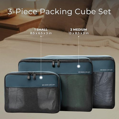 Briggs & Riley Travel Essentials Carry-On Compression Packing Cube Set - color: Ocean, size: Carry-On