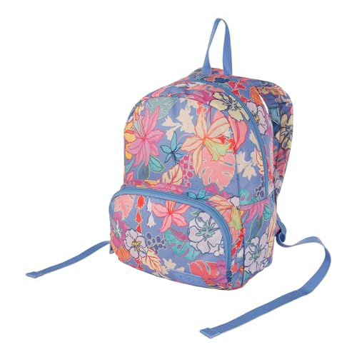 Roxy Women's Always Core Backpack | Travel | Everyday Carry | Beach | Polyester | 8L Capacity - Lei It On Me - color: Lei It on Me