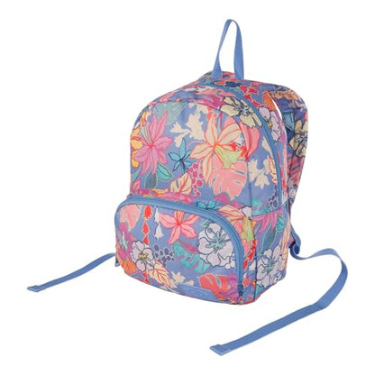 Roxy Women's Always Core Backpack | Travel | Everyday Carry | Beach | Polyester | 8L Capacity - Lei It On Me - color: Lei It on Me