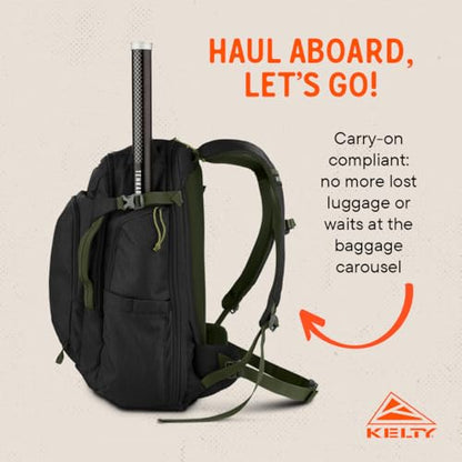 Kelty | Redwing Traveler Backpacks, Travel Pack for Adventure Travel - color: Black, size: 30L