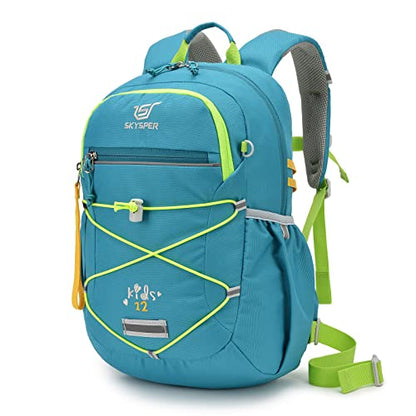 SKYSPER Kids Backpack 12L Children School Bag Child Boy Girl Pack Ages 4-8 for Traveling Day Trips Classes Camping(Gyan) - color: Cyan, size: Small