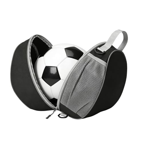 Soccer Backpack, With Smart Storage Solution, 19x25x31cm, Mult-Purpose Ball Bag, Multipurpose Sports Backpack, Waterproof Material, For Volleyball, Gym, Daily Use, Travel, School, Competition, Youth - size: Black