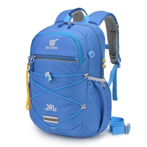 SKYSPER Kids Backpack 18L Children School Bag Child Boy Girl Pack Ages 4-8 for Traveling Day Trips Classes(Blue) - color: Blue, size: Medium