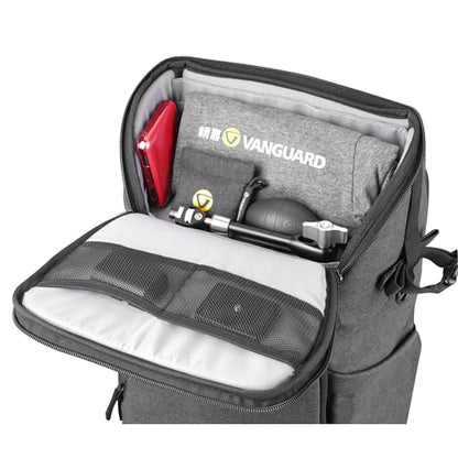 VANGUARD Vesta Aspire 45 GY Camera Backpack - 18L Capacity, Fits 14" Laptop - size: Vesta Aspire 45 GY