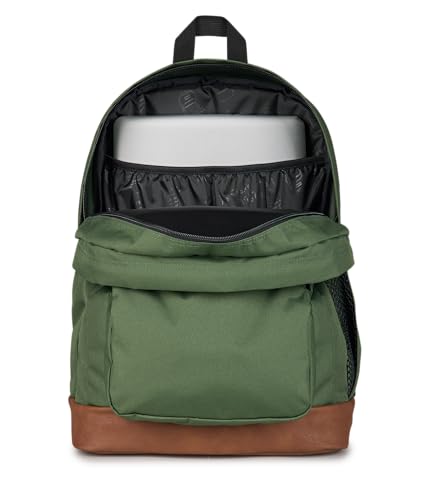 JanSport Cool Backpack with 15-inch Laptop Sleeve, Large Computer Bag Rucksack with 2 Compartments, Ergonomic Straps, Cargo Green - color: Cargo Green