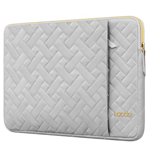 Lacdo Laptop Sleeve Case for 14 inch New MacBook Pro M5 Pro/Max A3426 A3427 (2026), M5/M4/M3/M2/M1 A3434 A3112 A3401 A3185 A2918 2025-2021, 13.8 inch Microsoft Surface Laptop 7th Computer Bag, Gray - color: Gray, size: New MacBook Pro 14 Inch