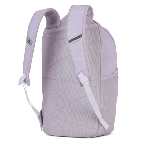 High Sierra Swoop Backpack, Lightweight Bookbag, Large Main Compartment + External Accessory Pockets, Separate Laptop Pocket, Dual Water Bottle Pockets, Fits most 17” Laptops, 30L Capacity, Orchid - color: Orchid Heather