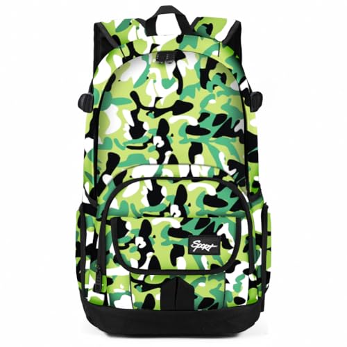 rickyh style School Backpack Travel Bag for Men & Women Lightweight College Back Pack with Laptop Compartmen - color: 04mchlv