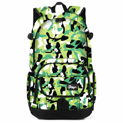 rickyh style School Backpack Travel Bag for Men & Women Lightweight College Back Pack with Laptop Compartmen - color: 04mchlv