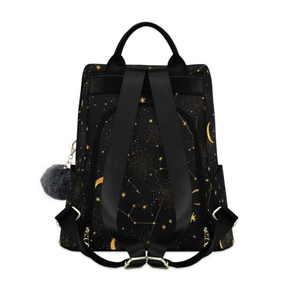 ALAZA Funny Woman Backpack Purse for Women Anti Theft Fashion Back Pack Shoulder Bag - color: Multicolor5