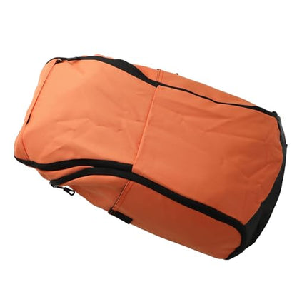 Yinhing Basketball Backpack with Laptop Compartment Large Capacity Lightweight Sports Backpack with Compartment for Wet Dry Separation - color: Orange