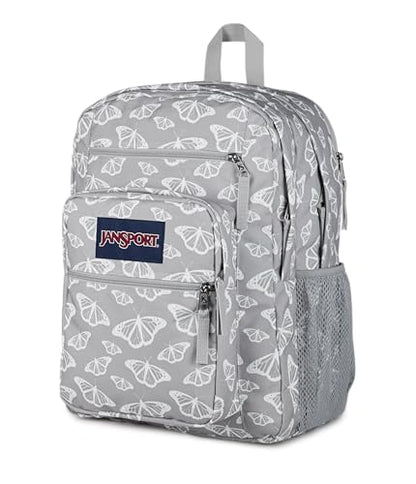 JanSport Laptop Backpack - Computer Bag with 2 Compartments, Ergonomic Shoulder Straps, 15” Laptop Sleeve, Haul Handle - Flutter By Grey - color: Flutter By Grey