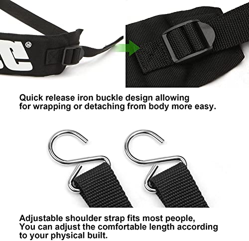 C061000111 Replacement Stihl Backpack Blower Straps/Harness for C061000110 Echo Leaf Blower Shoulder Strap PB-500 PB-265LN PB-403H PB-413H PB-460 PB-610 PB-620 PB-650 PB-755-2 Pack