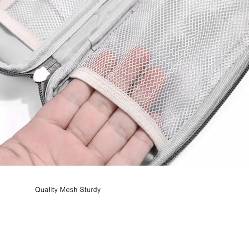 Organizer Bag Case Electronic Devices Travel Pouch Cable USB Charger Accessories Cellphone SD Power Bank Earphone - color: Signle Layer-Black
