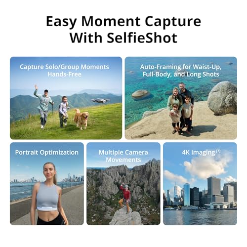 DJI Neo 2 Drone Fly More Combo 4K Camera Bundle with Tech Smart USA Drone Essentials Plus Software Bundle + Deco Gear Drone Landing Pad + Deco Essentials CPS 2 Year Protection Pack + Sling Backpack