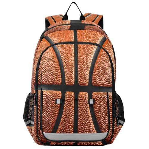 ALAZA Basketball Ball Stylish Backpack College Middle High School Bag Laptop Bag Casual Dayback Travel Business 17 inch