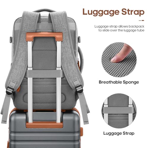 UKEIN Luggage Sets 3 Piece, Carry On Luggage 20In With Spinner Wheels,PC Hardside Suitcase Set with TSA Lock,Durable Carry On Suitcase With Travel Backpack for Men (Grey, 3 piece set (20inch)) - color: Grey, size: 3 piece set (20inch)