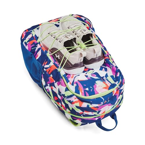 Under Armour Hustle Sport Backpack - color: (433) Tech Blue / Tech Blue / White