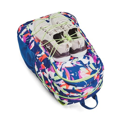 Under Armour Hustle Sport Backpack - color: (433) Tech Blue / Tech Blue / White
