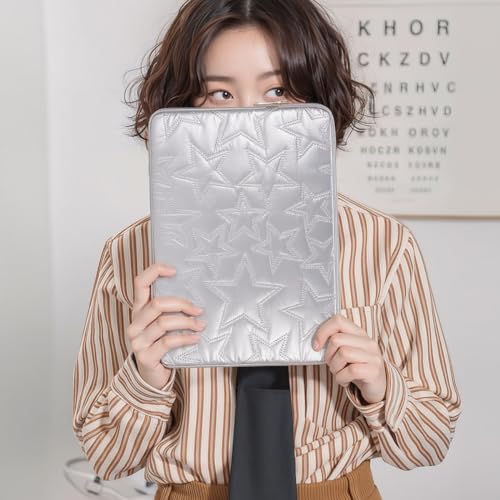 13 inch Laptop Sleeve Case for 13" MacBook Air M5 / M4, 13" MacBook Neo/Pro, 13" Latitude 5350/7320/7350, 13.4" Dell XPS 13, 13" ThinkPad X13 Gen / L13 Gen 5, HP Laptop Bag Cover, Silver - color: Silver, size: 13 inch / Macbook 13