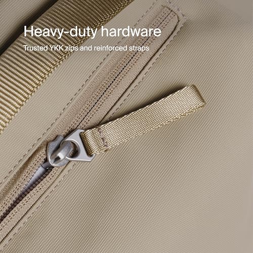 Urth Arkose 20L Modular Backpack + 3.7L Camera Insert - Water Resistant, Anti-Theft, Recycled Bag for DSLR/SLR/Mirrorless, 13-16 Inch Laptop in Beige - color: Beige