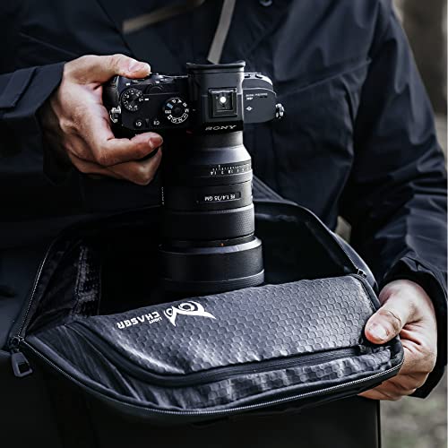 VSGO Camera and Drone Backpack Waterproof, Photography Backpack Compatible for DJI AVATA/Mini 3 Pro/Mavic 3,Sony,Canon,Nikon,DSLR/SLR,Camera And 15.6 Inch Laptops