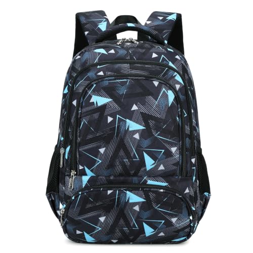 abshoo Lightweight Kids Backpack For School Boys Bookbag Kindergarten Elementary School Bags (Geometry Black-B) - color: Geometry Black-b