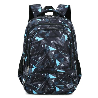 abshoo Lightweight Kids Backpack For School Boys Bookbag Kindergarten Elementary School Bags (Geometry Black-B) - color: Geometry Black-b