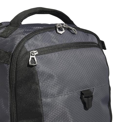 adidas Utility XL Baseball Backpack – Helmet, Shoes, Bat Storage, 34L - color: Onix Grey/Black