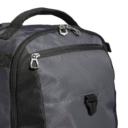 adidas Utility XL Baseball Backpack – Helmet, Shoes, Bat Storage, 34L - color: Onix Grey/Black