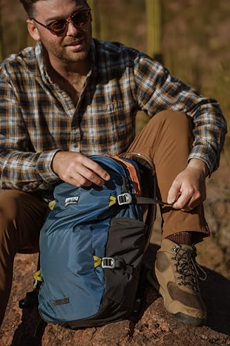 Eddie Bauer 28L Nomad Daypack, Hydration and Laptop Compatible, Sienna - color: Dusted Indigo, size: 28L