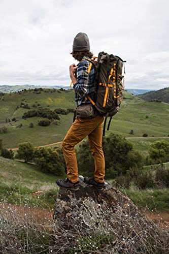 ALPS Mountaineering Nomad RT 50, Roll-Top Internal Frame Hiking Pack - color: Clay/Apricot