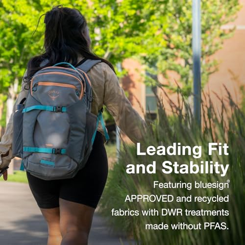 Osprey Proxima 30L Campus Laptop Backpack - Everyday Bag with Tech Storage, Bottle Pockets & Comfortable Carry, Earl Grey - color: Earl Grey