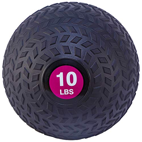 Fitvids Slam Medicine Wall Balls Workout Exercise Fitness Weighted Balls for Cross Training, Strength and Conditioning Exercises, Cardio and Core Workouts - style: 10 Pounds