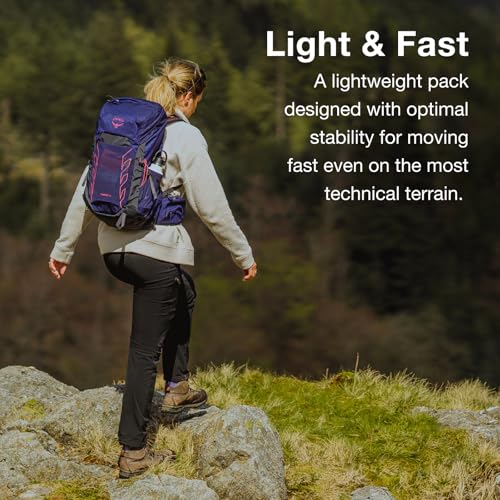 Osprey Tempest 26L Women's Lightweight Hiking Backpack - Daypack for Travel & Camping, Frosty Mint Green/Botanica - color: Frosty Mint Green/Botanica, size: 26L - Standard Fit