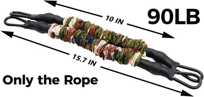 INNSTAR Vertical Jump Trainer for Volleyball Basketball Home Gym, Jump Machine Resistance Bands, Easy to Carry, Adjustable Jump Training Equipment - color: Rope 50Lbs
