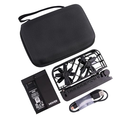 Hard EVA Carrying Case Compatible with HOVERAir X1 Drone with Camera Kit storage case