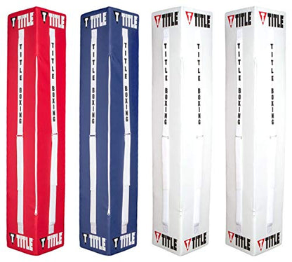 Title Boxing Jumbo Corner Cushions V3.0 (Set of 4) - Boxing Ring, Boxing Ring Accessories, Boxing Corner Cushions, Boxing Corner Pad, Boxing Ring Corner Cushion, Boxing Ring Corner Pad