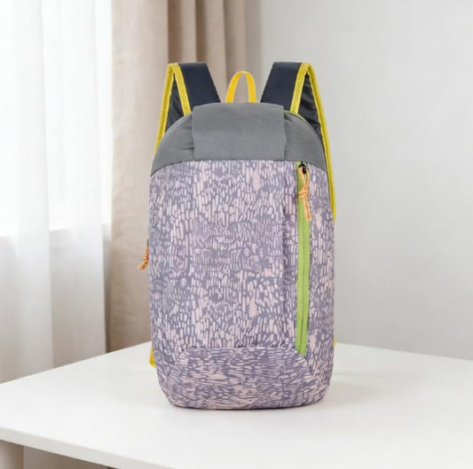 Lightweight Hydration Backpack for Men Women, Outdoor Daypack for Hiking Travel and Gym - color: Purple