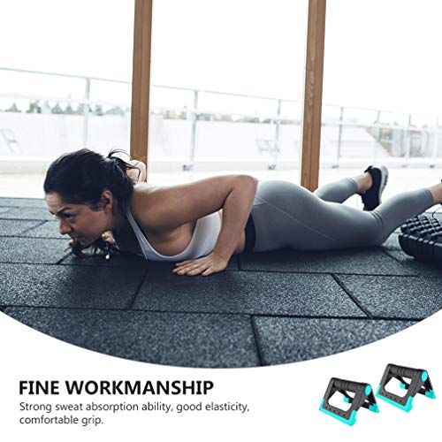 Wakauto Push Up Bars Strength Training - Push Up Bars Pushup Stands Handstand Bars, Non-slip Parallettes Bars for Strength Training and Calisthenics - Home Gym Workout Fitness Machines