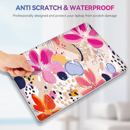 ArtSo Laptop Skin Sticker Decal, 17 17.3inch Laptop Netbook PC Notebook Universal Vinyl Reusable Skin Sticker Cover Personalized Art Case Protector, Flower Abstract - color: Flower Abstract