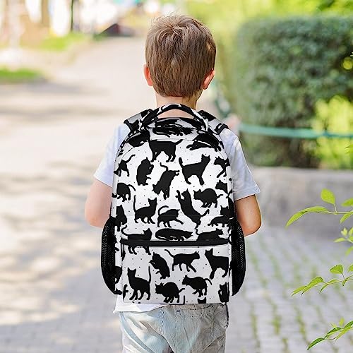 Cat Backpack for Girls Boys, 16" Cat Theme Bookbag with Durable, Adjustable Straps, Lightweight, School Bag with Large Capacity - color: Color-3