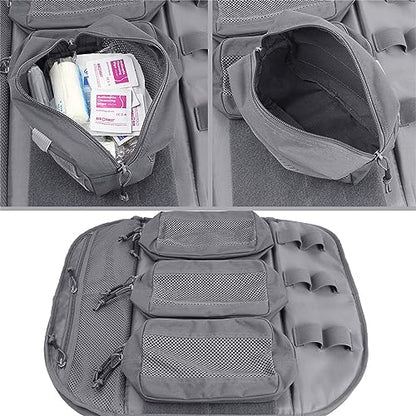 EXCELLENT ELITE SPANKER Medical Backpack Tactical Knapsack Outdoor Rucksack Camping Survival First Aid Backpack（Grey） - color: Grey