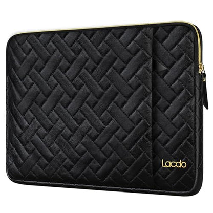 Lacdo 14 Inch Laptop Sleeve Case for HP Lenovo Dell ASUS Acer Chromebook 14, HP Stream 14, Dell Inspiron 14 / Latitude 14, Lenovo ThinkPad 14 / IdeaPad 14, ASUS VivoBook/ZenBook 14 Computer Bag, Black - color: Black, size: 14 Inch