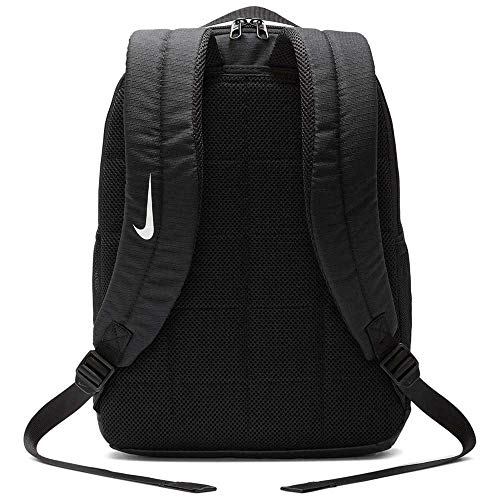 NIKE Youth Brasilia Backpack - Fall'19, Black/Black/White, Misc - color: Black/Black/White