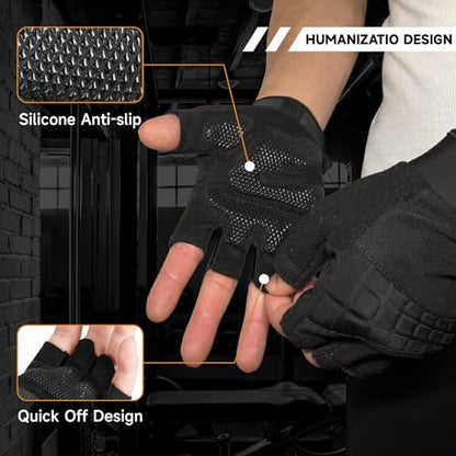 VWX Anti-Slip Gel Palm Workout Gloves for Men and Women - with Sweat-Wicking Fabric for Gym,Weight Lifting, Cycling, Weightlifting, Exercise, Climbing - size: Medium