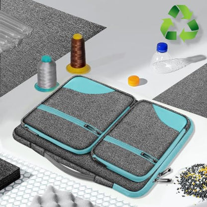 Hseok Laptop Case 15 15.6 16 inch Sleeve with Handle & Straps,Sapphire - color: Sapphire, size: 15"-15.6"